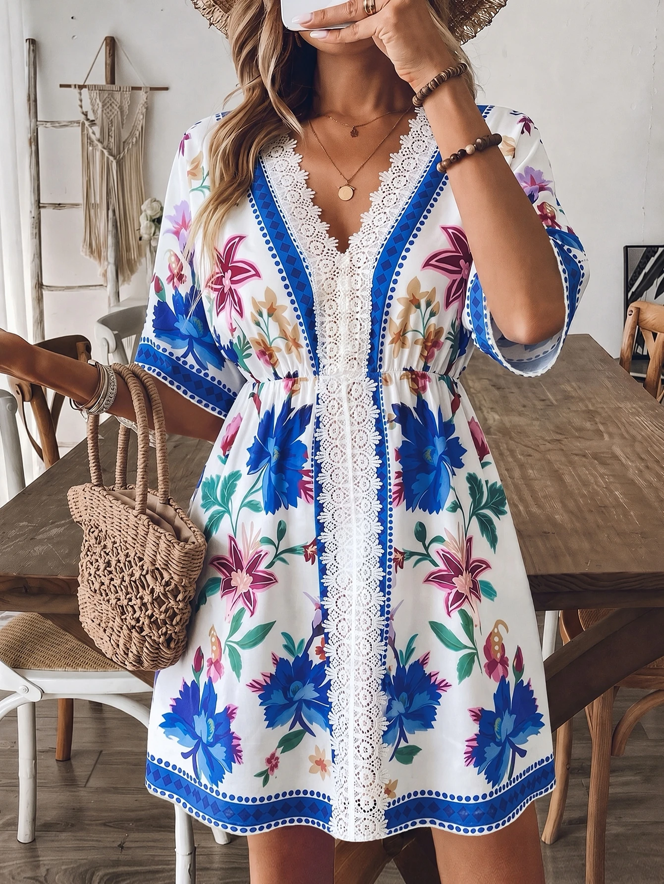 Vestido cubrecuerpo de baño elegante y casual